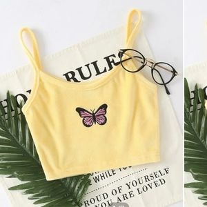 shein Cropped cami top